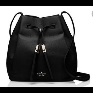 kate spade black street cooper bag